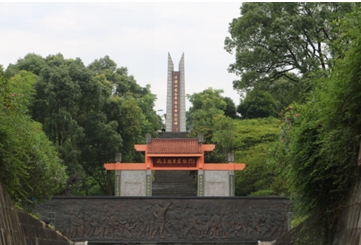 龙丽温4标党支部参观中国工农红军挺进师纪念园